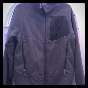 Men’s NorthFace Fleece Jacket, M, Gray